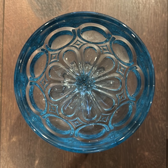 Fostoria Glasses Moonstone Light Blue - Picture 2 of 3